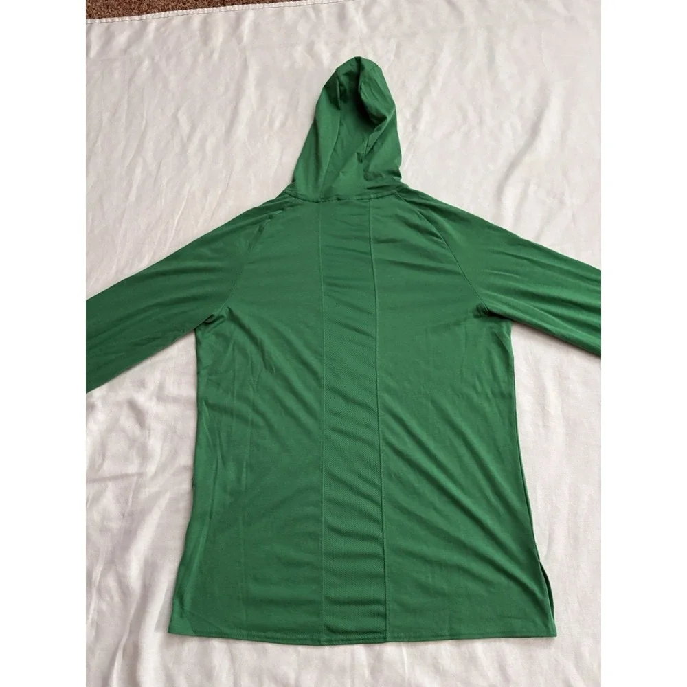 NEW Jordan 23 Alpha Dry Long Sleeve Hooded Top Green AO9221-377 Men's Medium